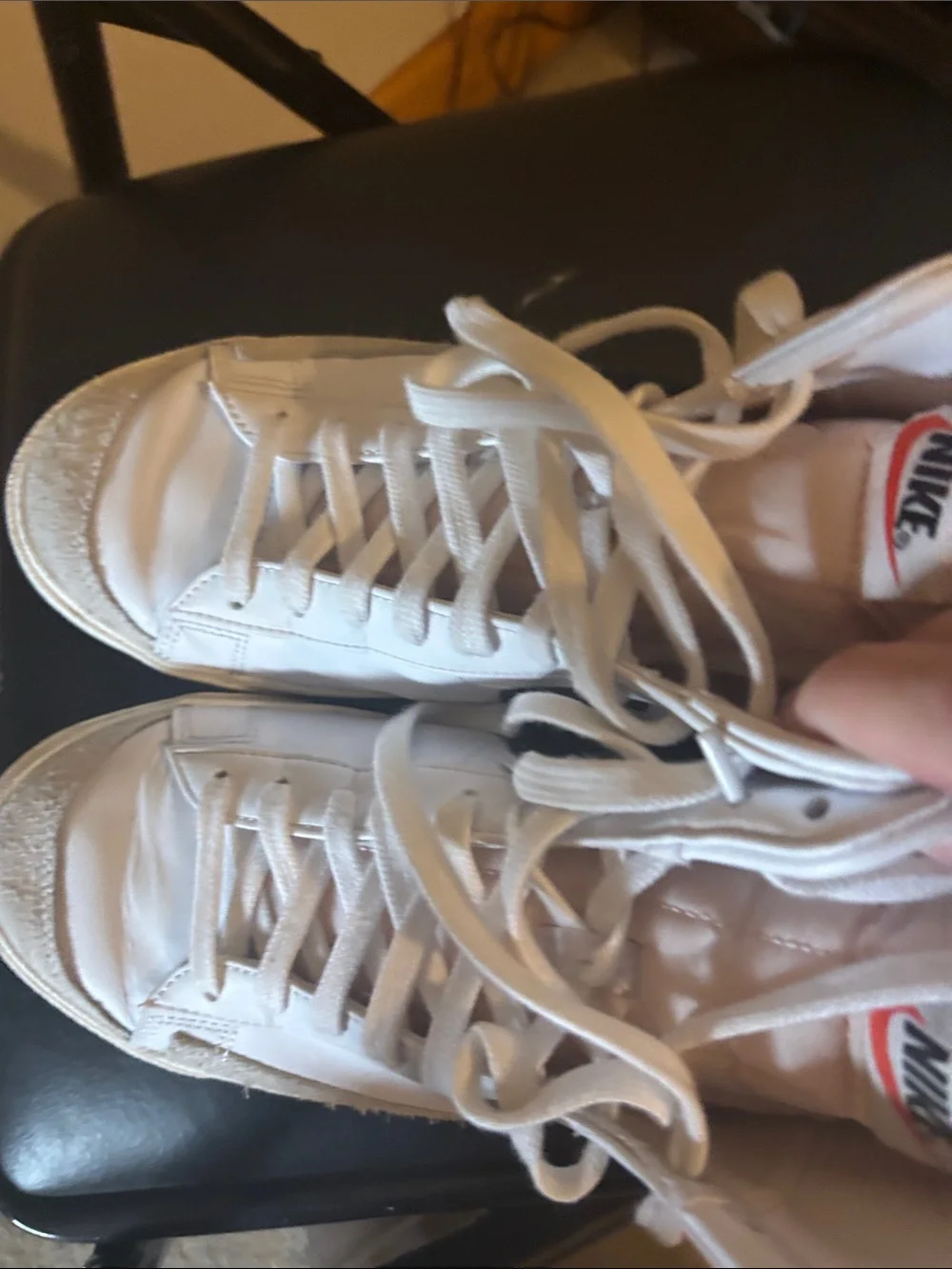 Nike clean white